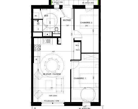 Vente appartement 3 pièces Vente appartement 3 pièces