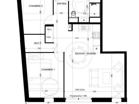 Vente appartement 3 pièces Vente appartement 3 pièces