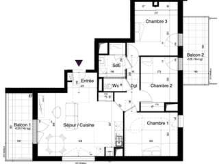 Vente appartement 4 pièces Vente appartement 4 pièces