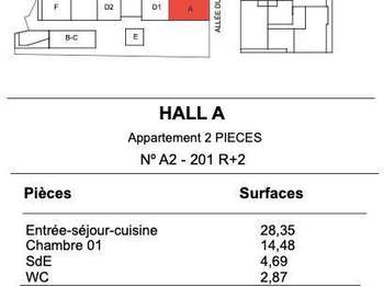 Vente appartement 2 pièces Vente appartement 2 pièces