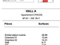 Vente appartement 3 pièces Vente appartement 3 pièces