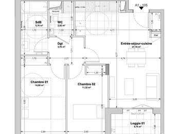 Vente appartement 3 pièces Vente appartement 3 pièces