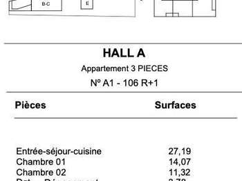 Vente appartement 3 pièces Vente appartement 3 pièces
