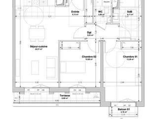 Vente appartement 3 pièces Vente appartement 3 pièces