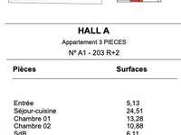 Vente appartement 3 pièces Vente appartement 3 pièces