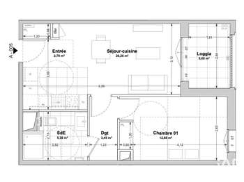 Vente appartement 2 pièces Vente appartement 2 pièces