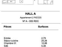 Vente appartement 2 pièces Vente appartement 2 pièces