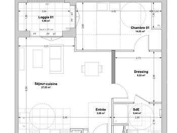 Vente appartement 2 pièces Vente appartement 2 pièces
