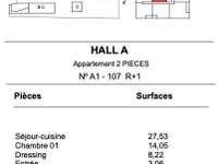 Vente appartement 2 pièces Vente appartement 2 pièces
