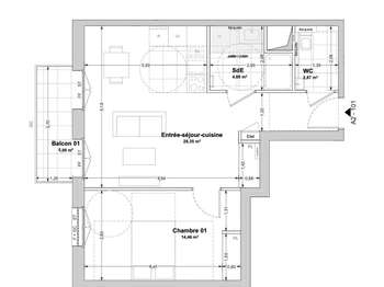Vente appartement 2 pièces Vente appartement 2 pièces