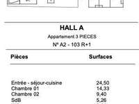 Vente appartement 3 pièces Vente appartement 3 pièces