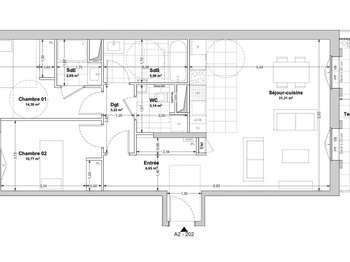 Vente appartement 3 pièces Vente appartement 3 pièces