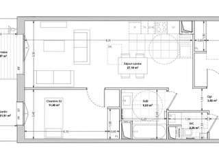 Vente appartement 3 pièces