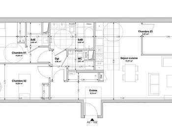 Vente appartement 4 pièces