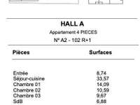 Vente appartement 4 pièces