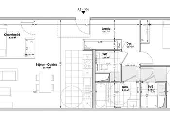 Vente appartement 4 pièces