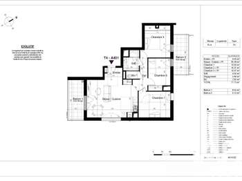 Vente Appartement 4 piècesLa Rochelle