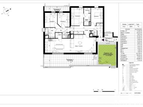 Vente appartement 5 pièces La Rochelle 17
