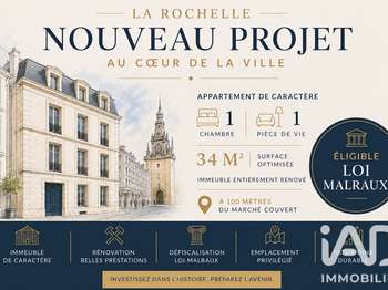 Vente Appartement 2 piècesLa Rochelle