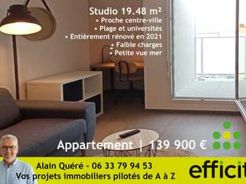 Vente Appartement T1La Rochelle