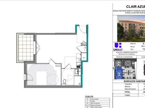 Vente appartement 2 pièces Vente appartement 2 pièces
