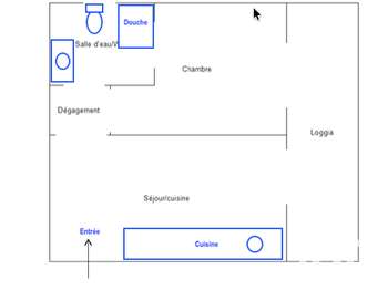 Vente appartement 2 pièces Vente appartement 2 pièces