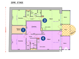 Vente appartement 2 pièces