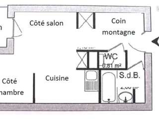Vente appartement 1 pièce