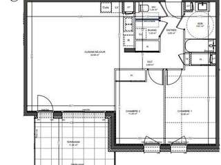 Vente appartement 3 pièces