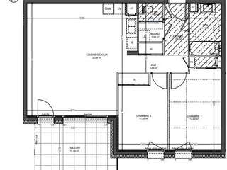 Vente appartement 3 pièces