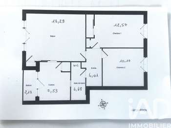 Vente appartement 3 pièces
