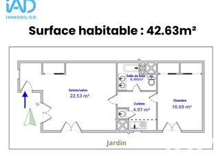 Vente appartement 2 pièces Vente appartement 2 pièces