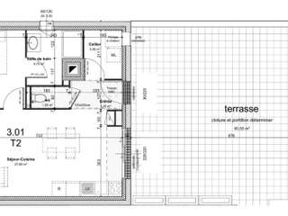 Vente appartement 2 pièces