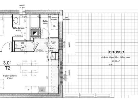 Vente appartement 2 pièces