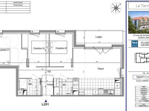 Vente appartement 4 pièces