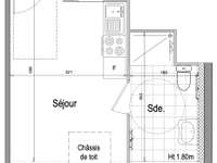 Vente appartement 1 pièce