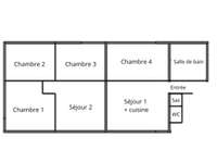 Vente appartement 6 pièces