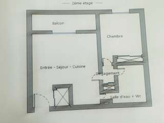Vente appartement 2 pièces