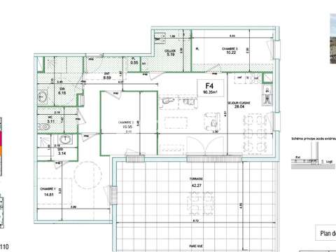 Vente appartement 4 pièces