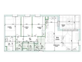 Vente appartement 4 pièces Vente appartement 4 pièces