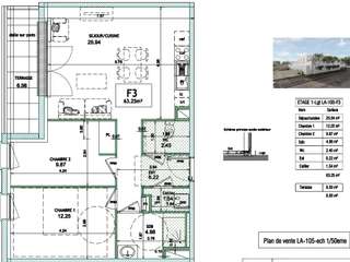 Vente appartement 3 pièces