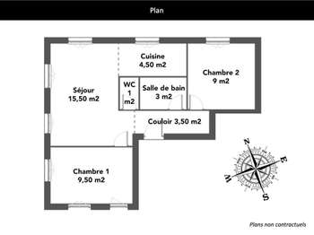 Vente appartement 3 pièces Vente appartement 3 pièces