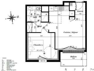 Vente appartement 2 pièces