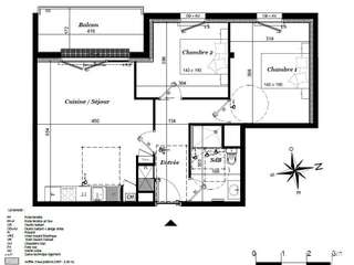 Vente appartement 3 pièces