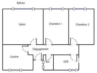 Vente appartement 3 pièces Vente appartement 3 pièces