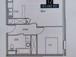 Vente appartement 2 pièces