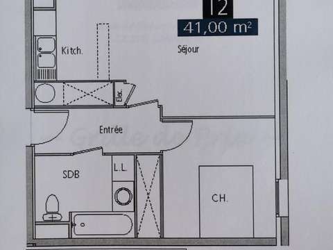 Vente appartement 2 pièces