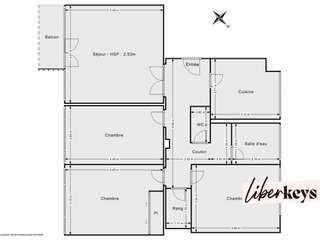 Vente appartement 4 pièces