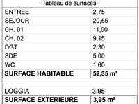 Vente appartement 3 pièces Vente appartement 3 pièces