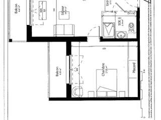 Vente appartement 2 pièces